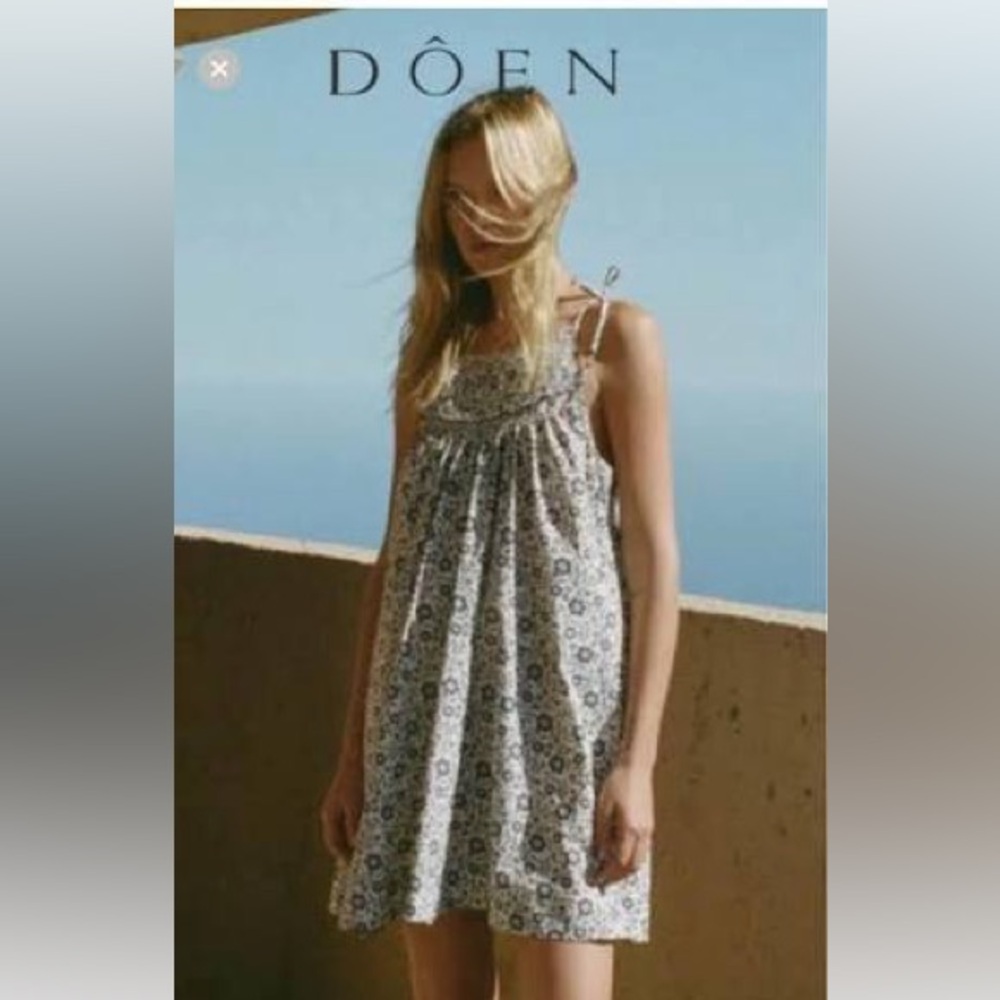 DÔEN Marjorie Dress | Jessamine Calico | Small